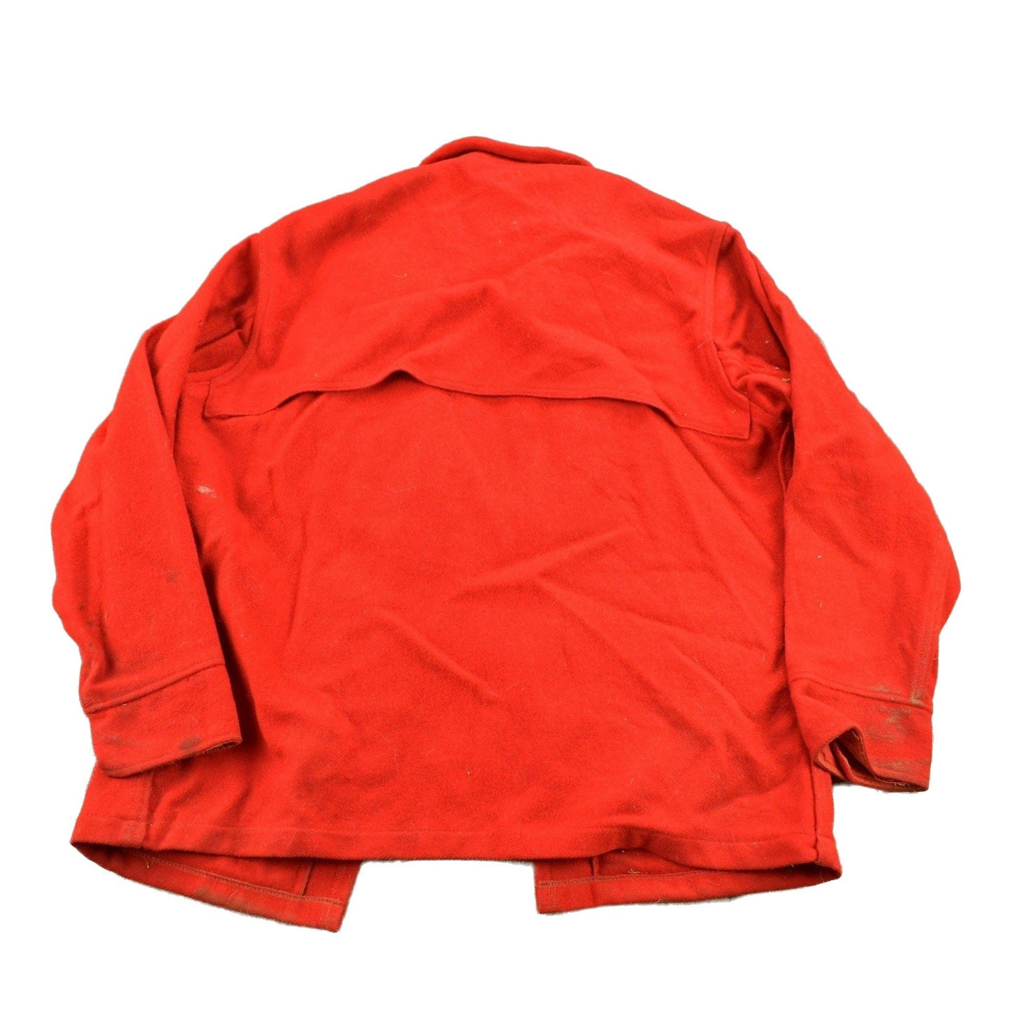 Vintage 1960s Woolrich Red Wool Jacket Men's XL from propervintagecanada