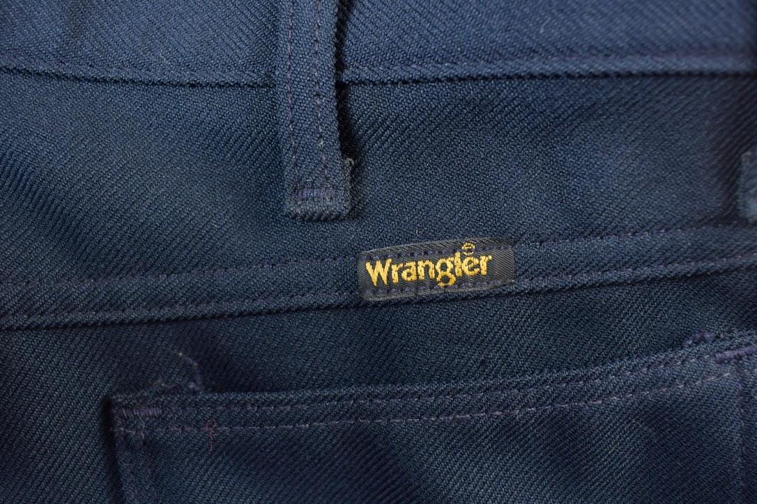 Vintage 1960s Wrangler Cowboy Pants Men's 32 x 30 from propervintagecanada