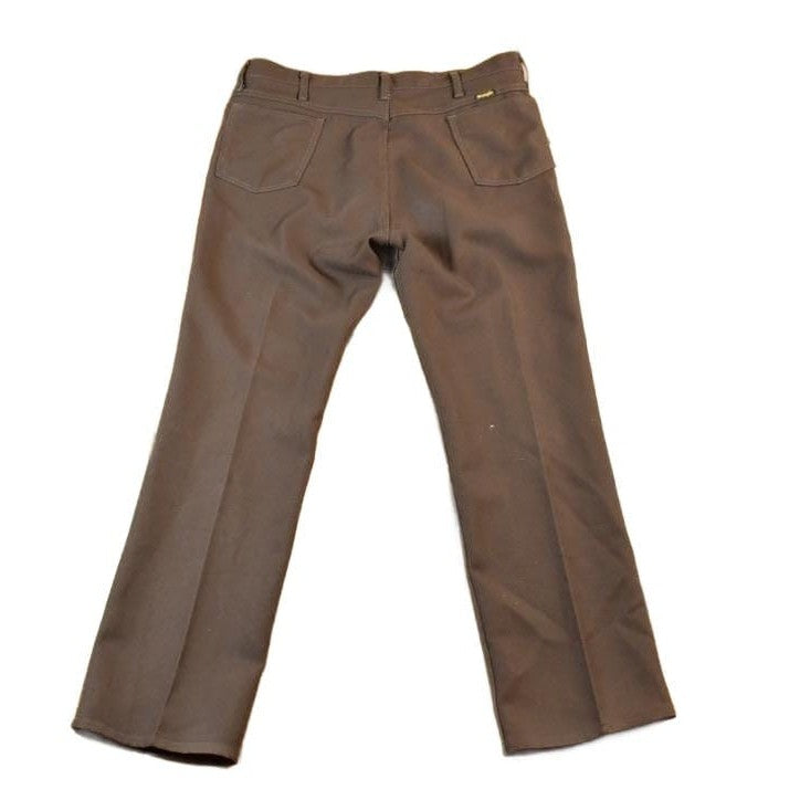 Vintage 1960s Wrangler Pleated Pants Men's 36 x 28 from propervintagecanada