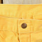 Vintage 1960s Yellow Bell Bottom Jeans Women's 30 x 29 from propervintagecanada