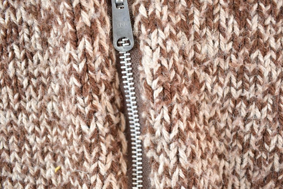 Vintage 1960s Youth Hand Knit Wool Mouse Sweater Youth Toddler 4T from propervintagecanada