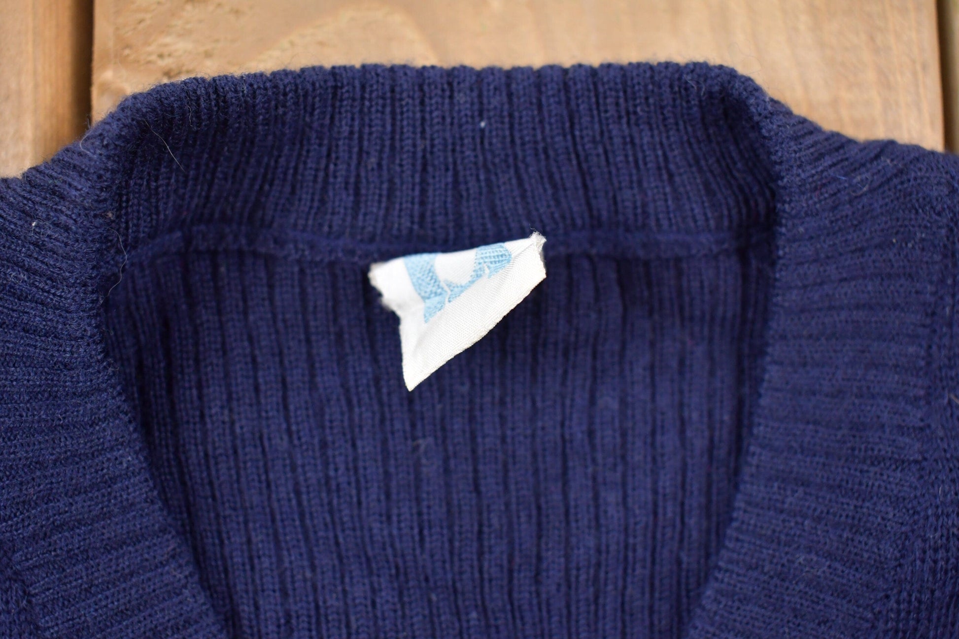 Vintage 1960s Youth Sized Knitted Sweater Youth S from propervintagecanada