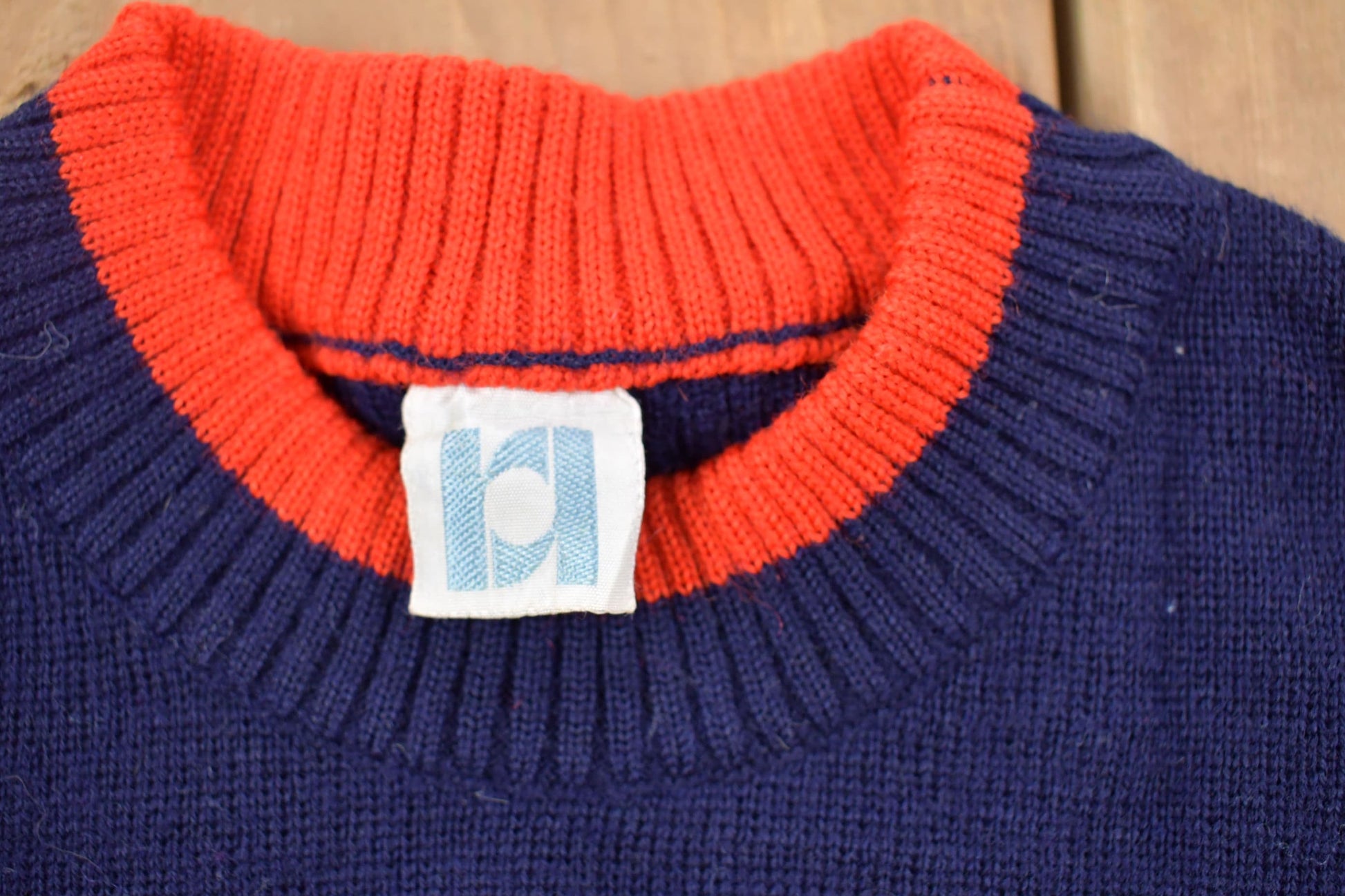 Vintage 1960s Youth Sized Knitted Sweater Youth XS from propervintagecanada