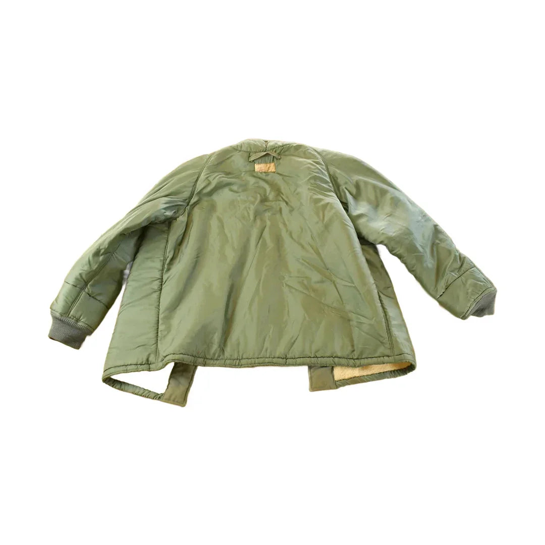 Vintage 1961 Air Force Wool Lining Military Liner Jacket Men's Large Long from propervintagecanada