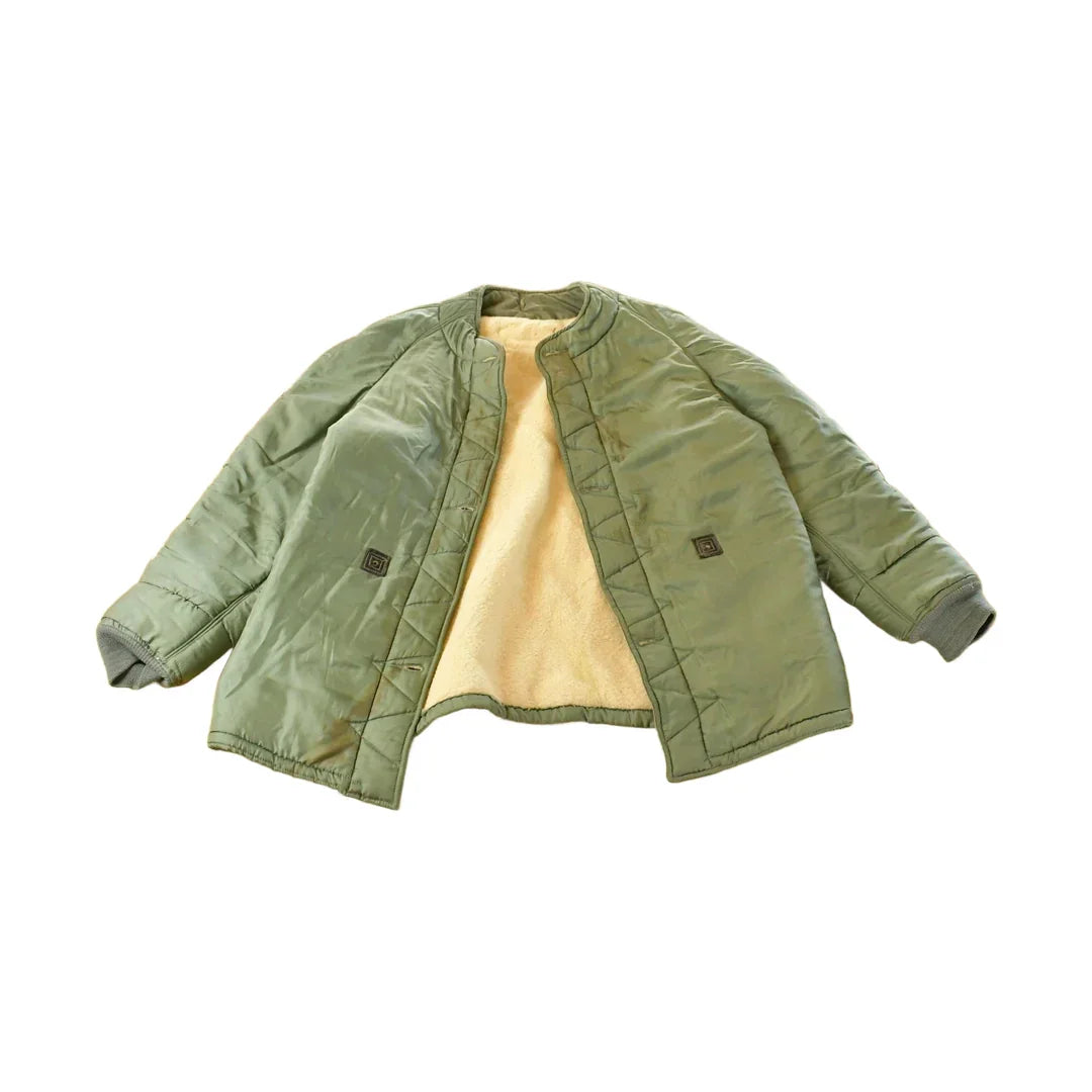 Vintage 1961 Air Force Wool Lining Military Liner Jacket Men's Large Long from propervintagecanada