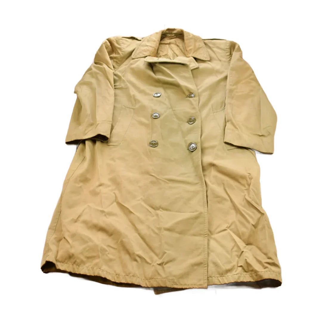 Vintage 1962 Military Full Length Rain Coat Men's Large from propervintagecanada