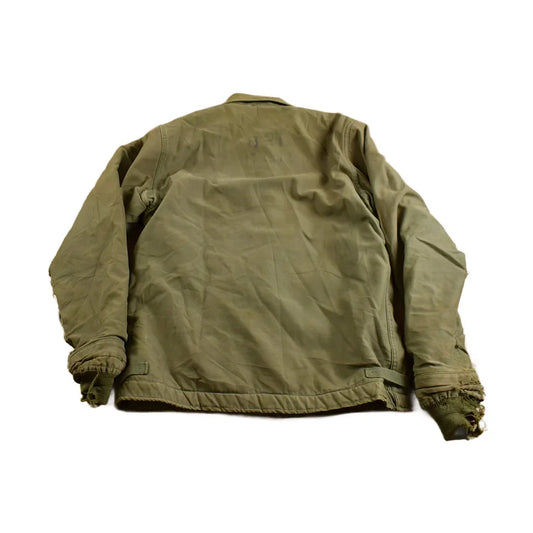 Vintage 1962 N Navy Deck Jacket Men's Medium from propervintagecanada