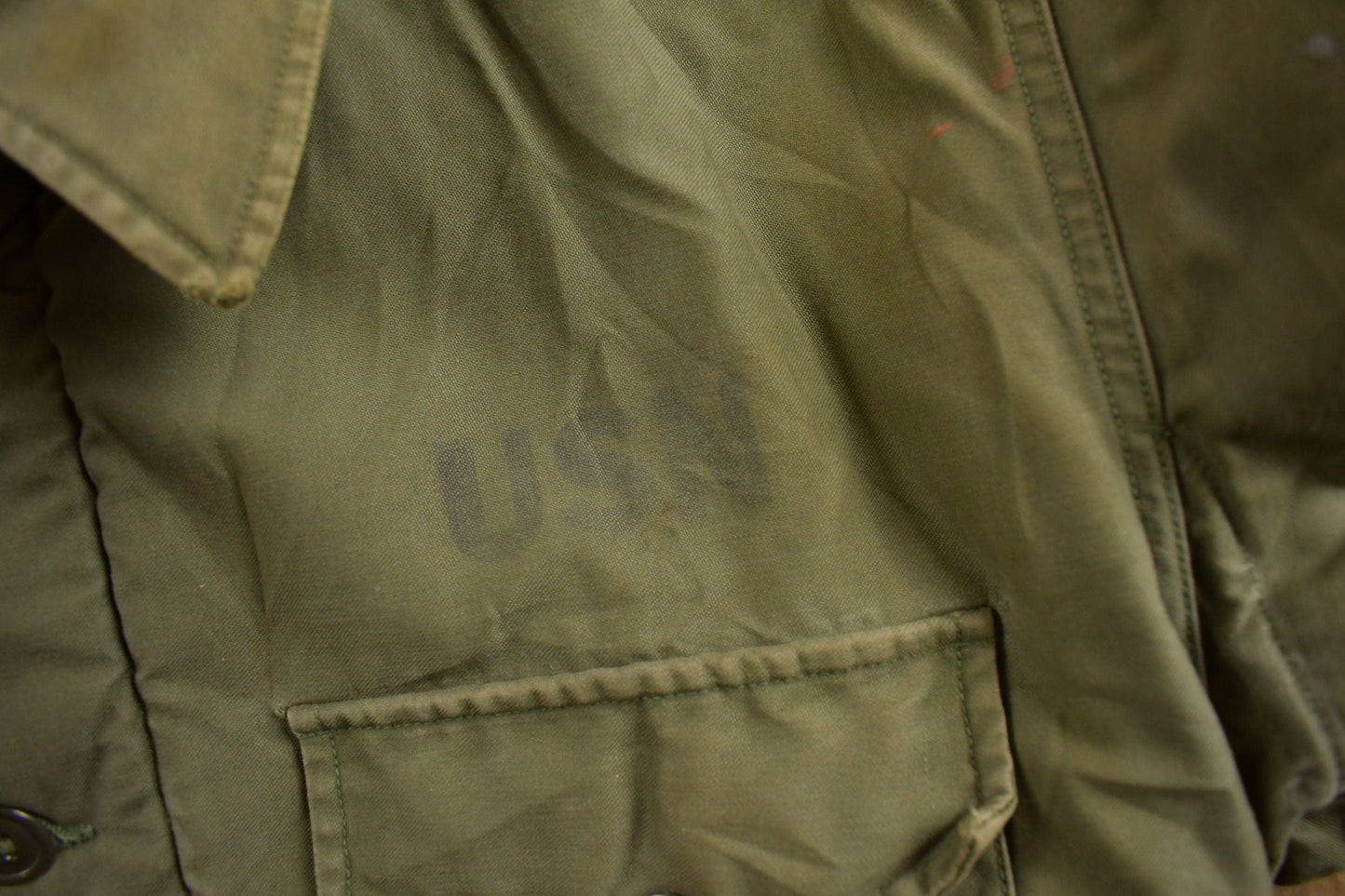 Vintage 1962 N Navy Deck Jacket Men's Medium from propervintagecanada