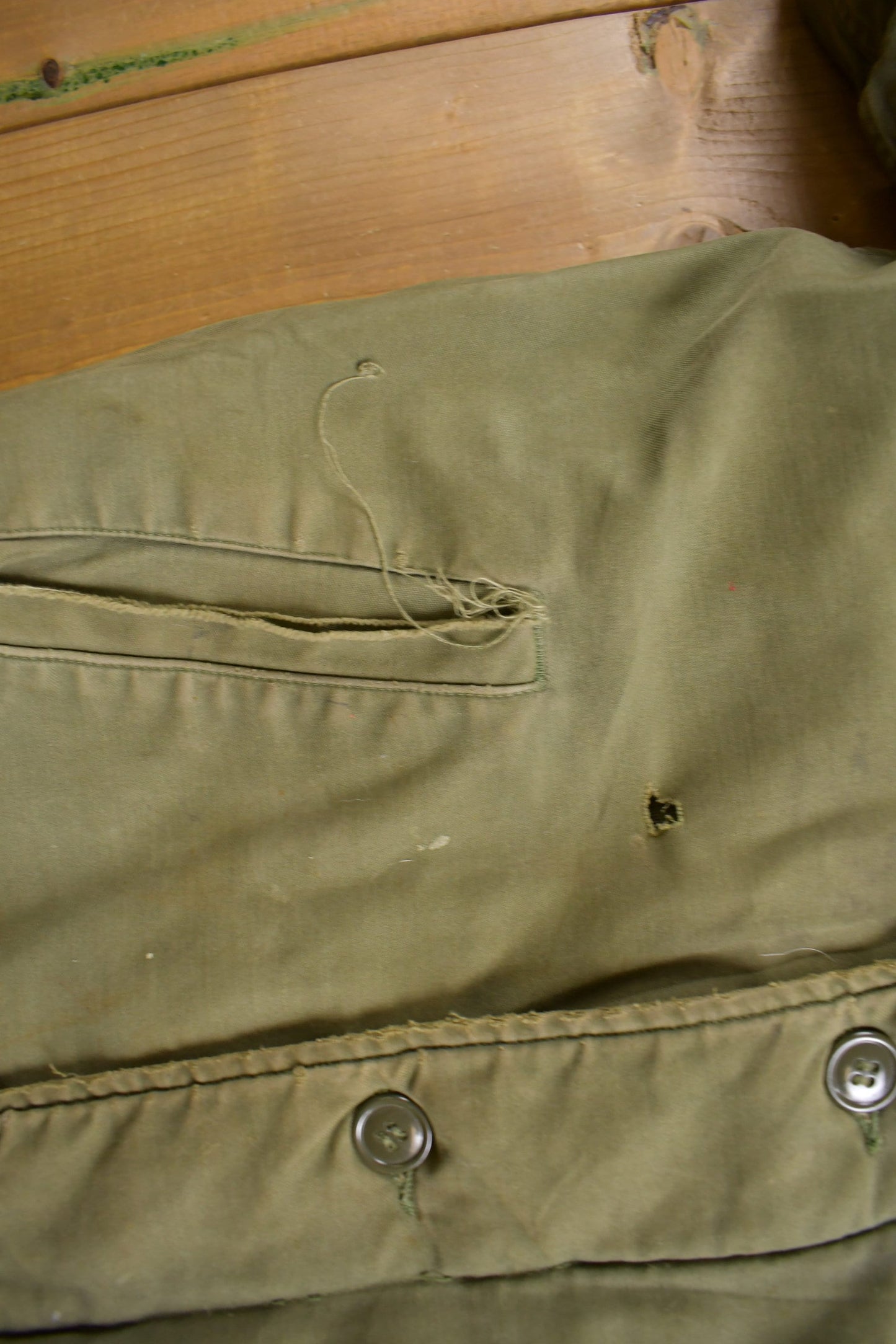 Vintage 1962 N Navy Deck Jacket Men's Medium from propervintagecanada