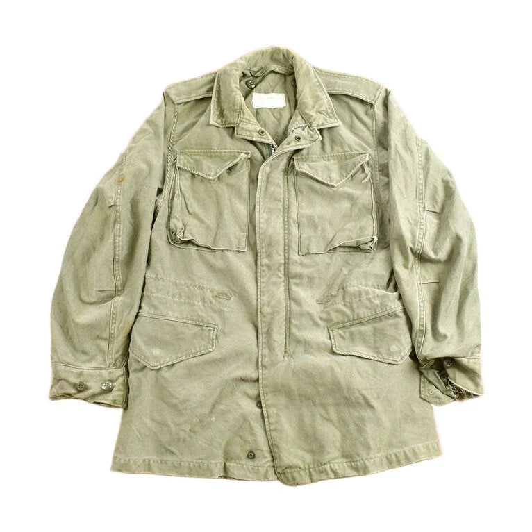 Vintage 1964 Military Army Sateen Field Jacket from propervintagecanada