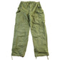 Vintage 1967 Military OG-107 Sateen Combat Cargo Fatigue Pants Men's 34 x 30
