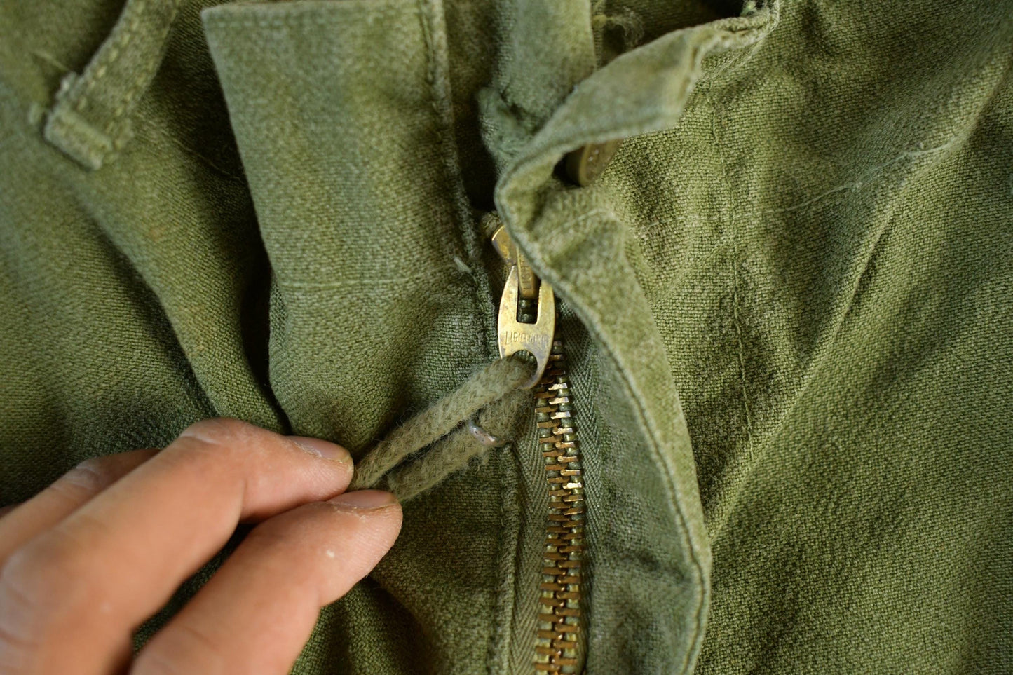 Vintage 1967 Military OG-107 Sateen Combat Cargo Fatigue Pants Men's 34 x 30