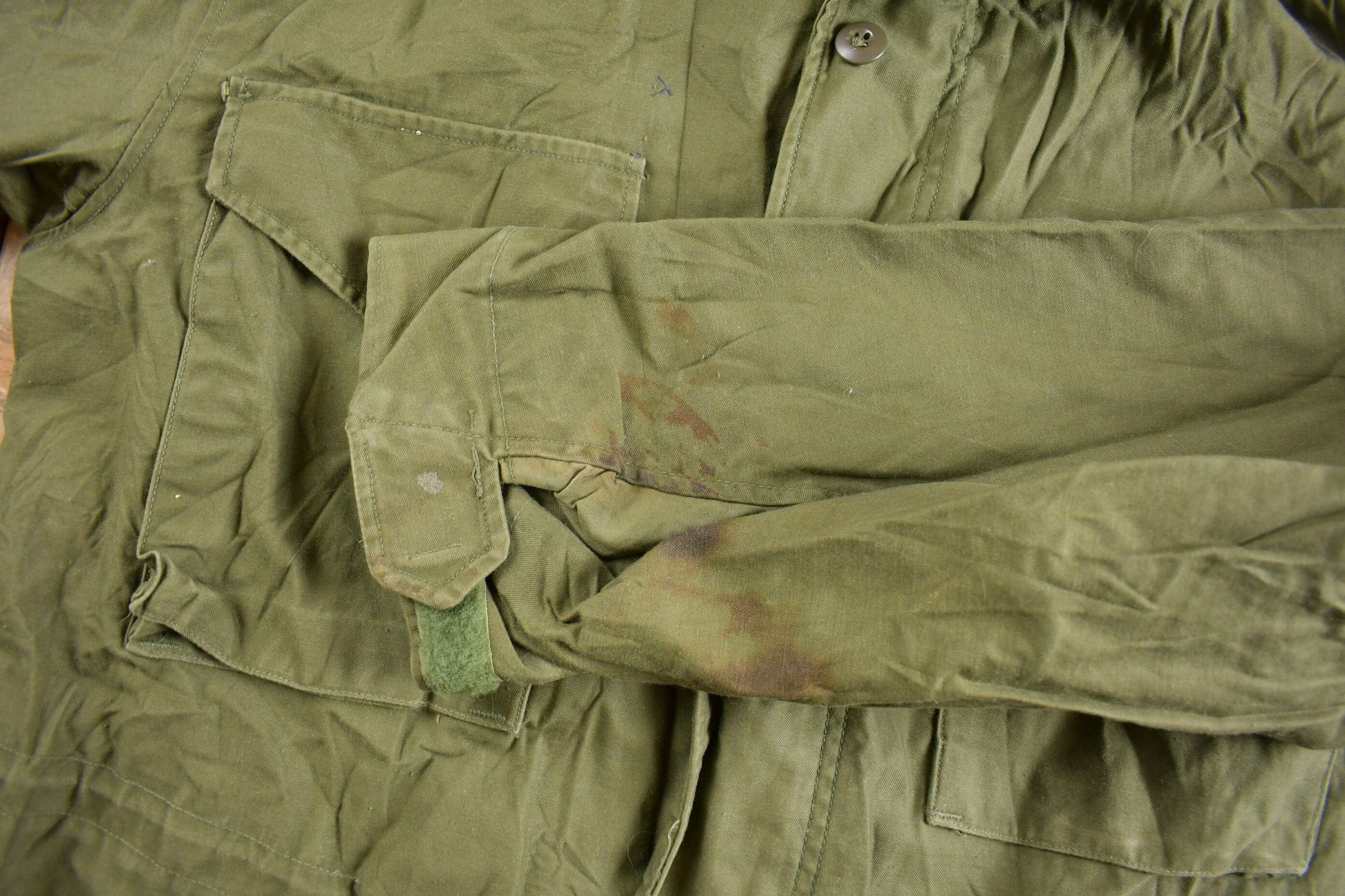 Vintage 1967 OG 107 Military Field Coat Men's Medium from propervintagecanada