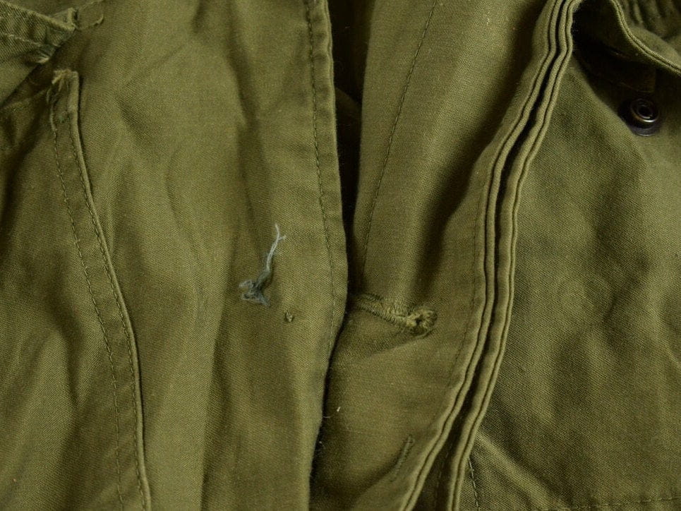 Vintage 1967 OG 107 Military Field Coat Men's Small from propervintagecanada