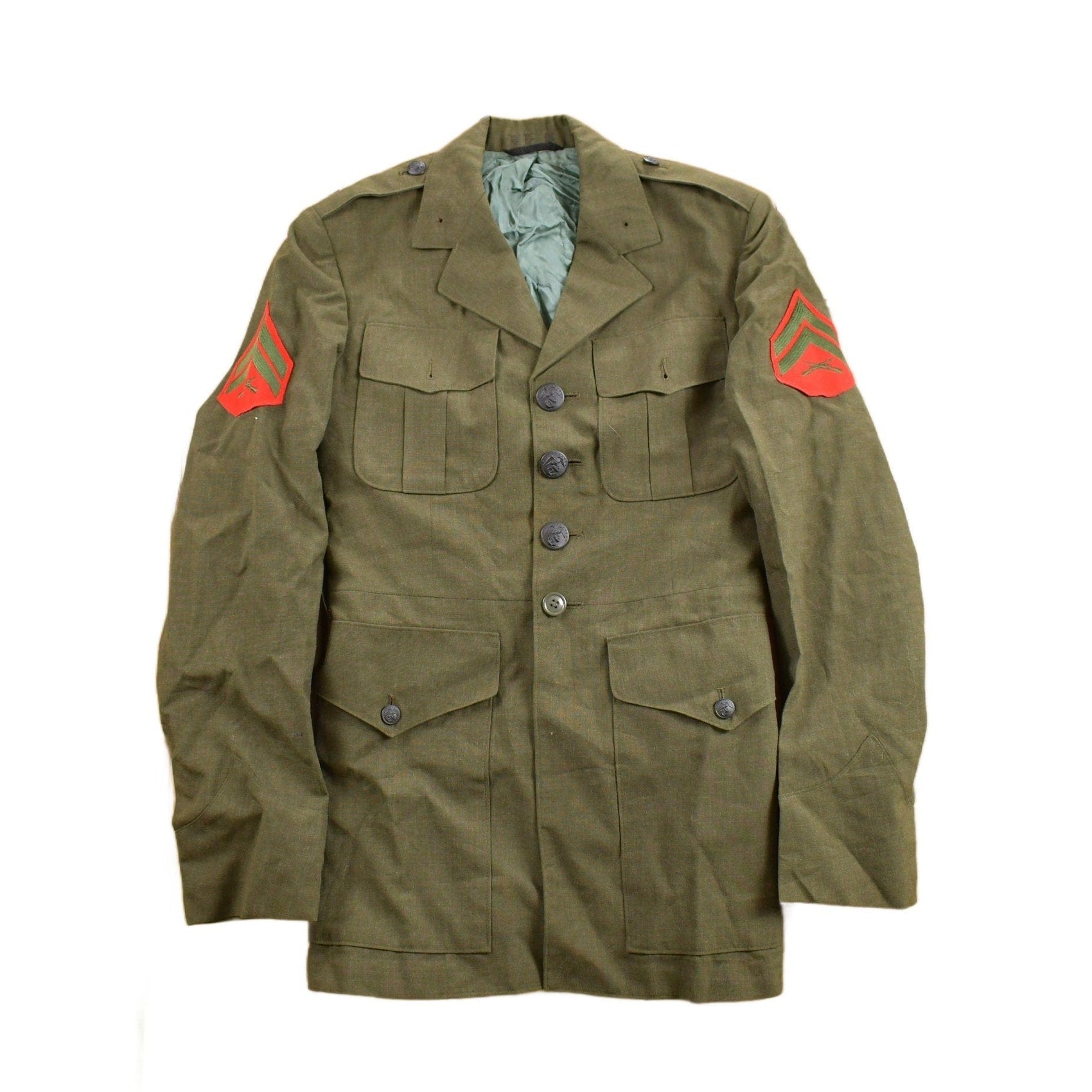 Vintage 1968 Marine Corps Military Jacket Men's XS from propervintagecanada