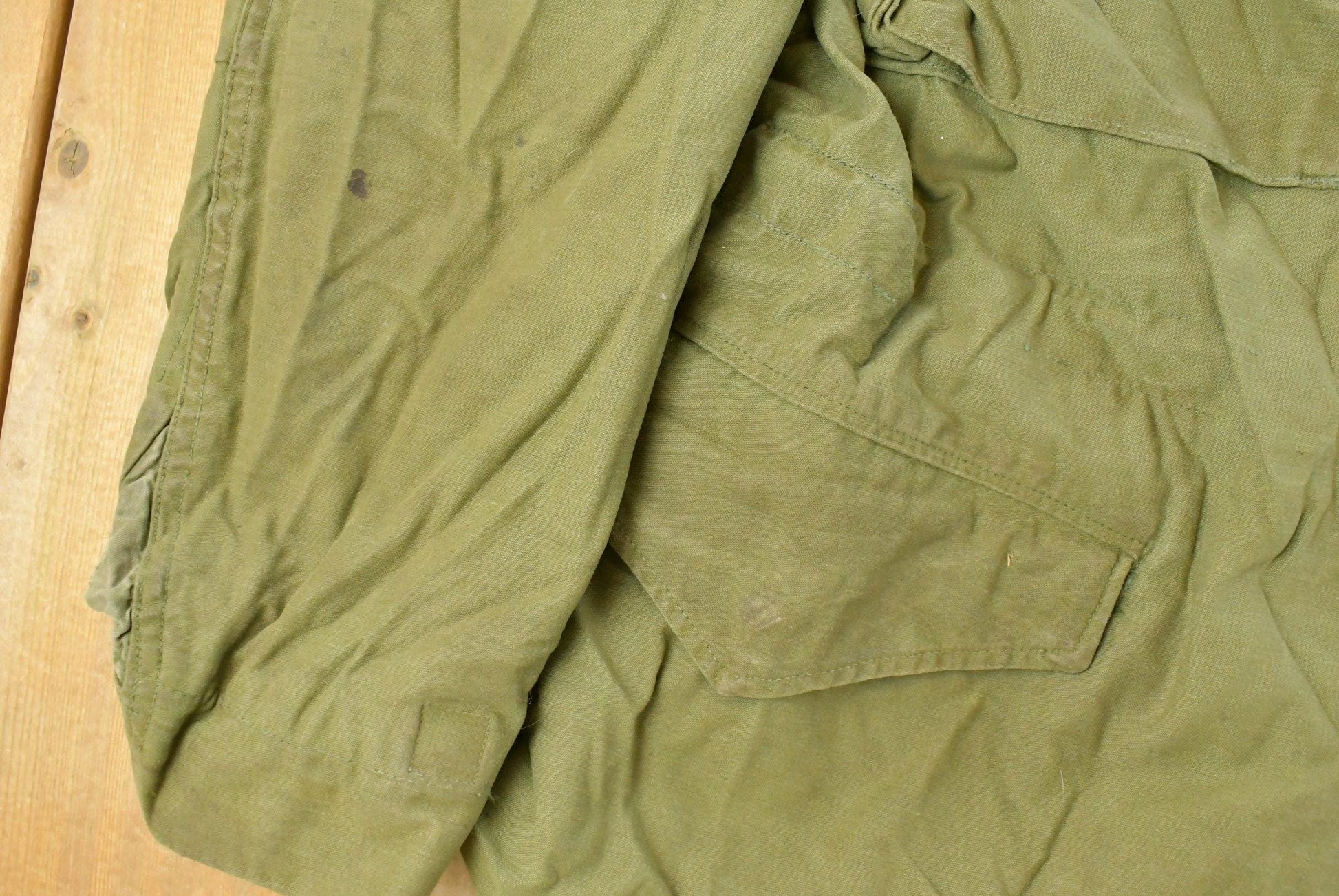 Vintage 1969 Military Field Coat Men's Medium from propervintagecanada