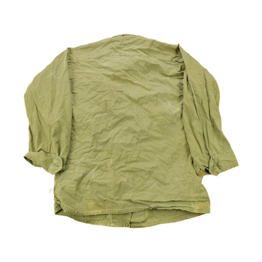 Vintage 1970 OG 107 Military Button Up Shirt from propervintagecanada