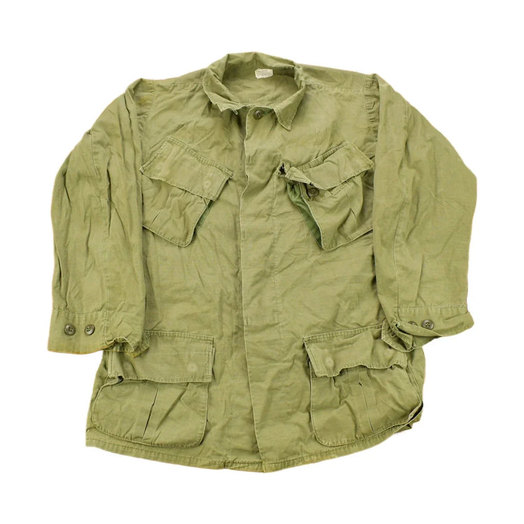 Vintage 1970 OG 107 Military Button Up Shirt from propervintagecanada