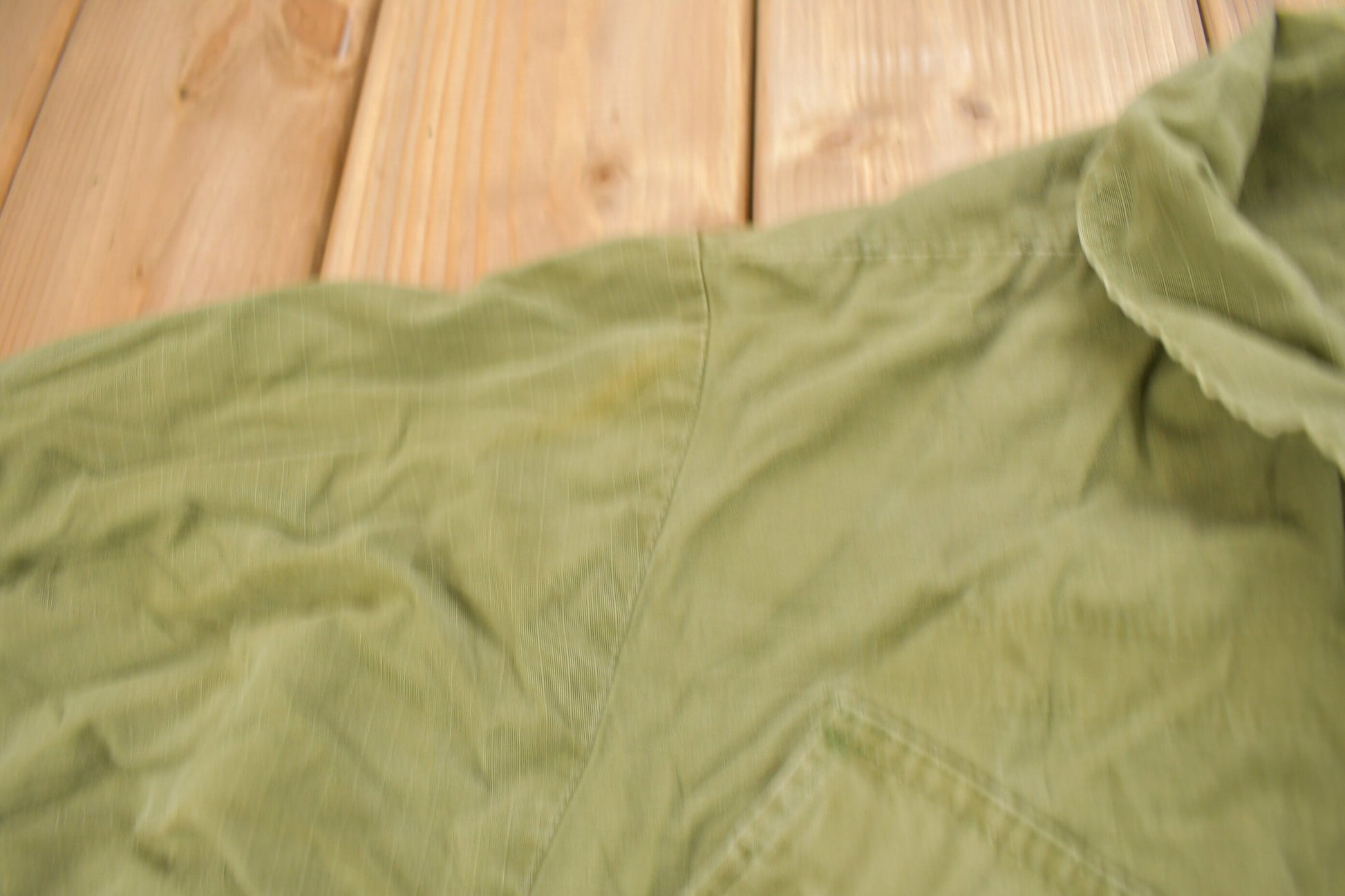 Vintage 1970 OG 107 Military Button Up Shirt from propervintagecanada