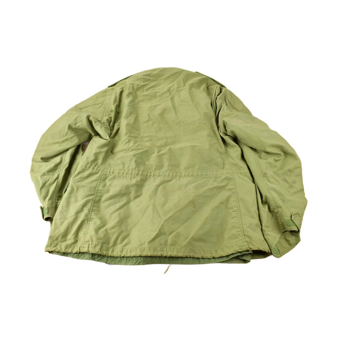 Vintage 1970 OG-107 Military Mans Field Coat With Hood from propervintagecanada