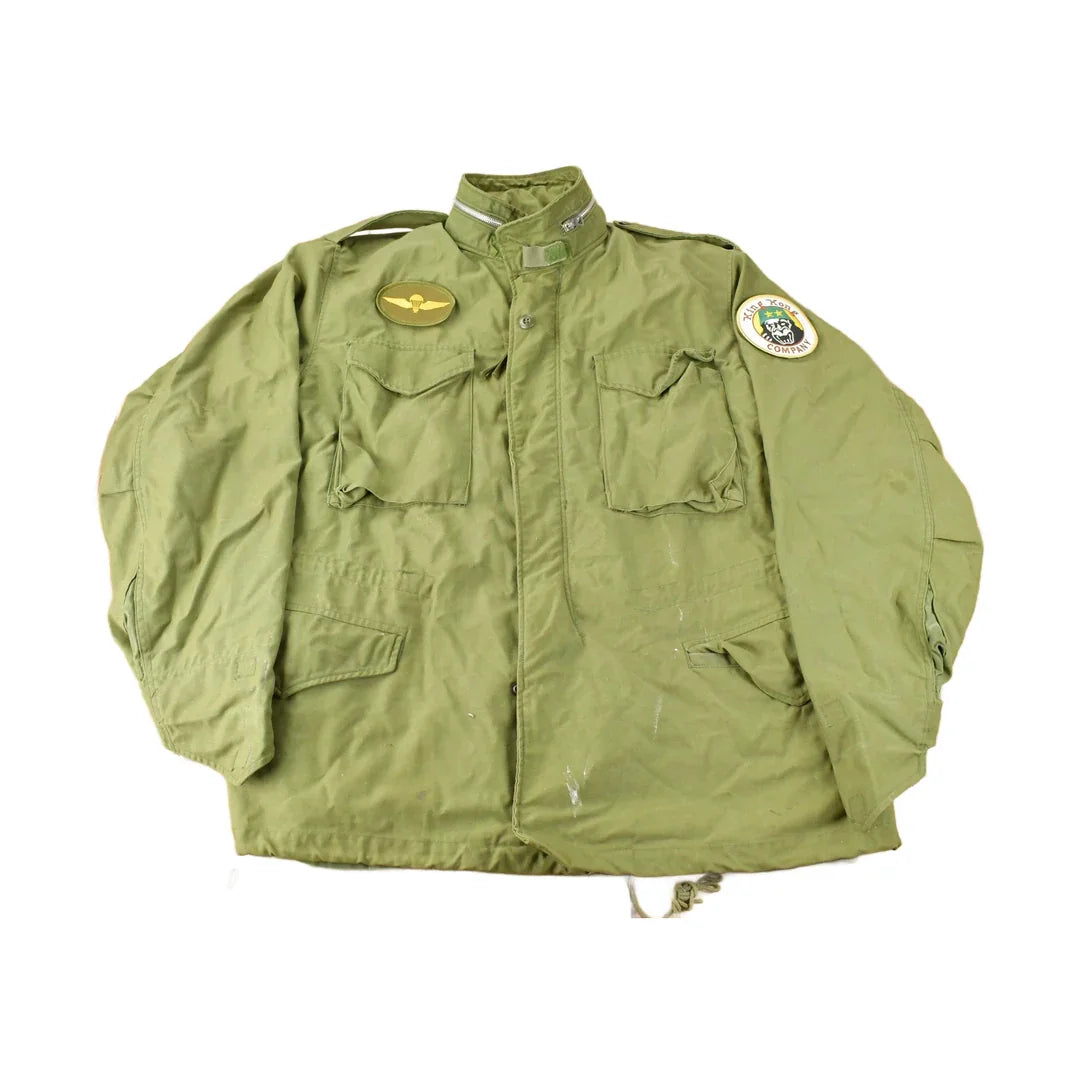 Vintage 1970 OG-107 Military Mans Field Coat With Hood from propervintagecanada