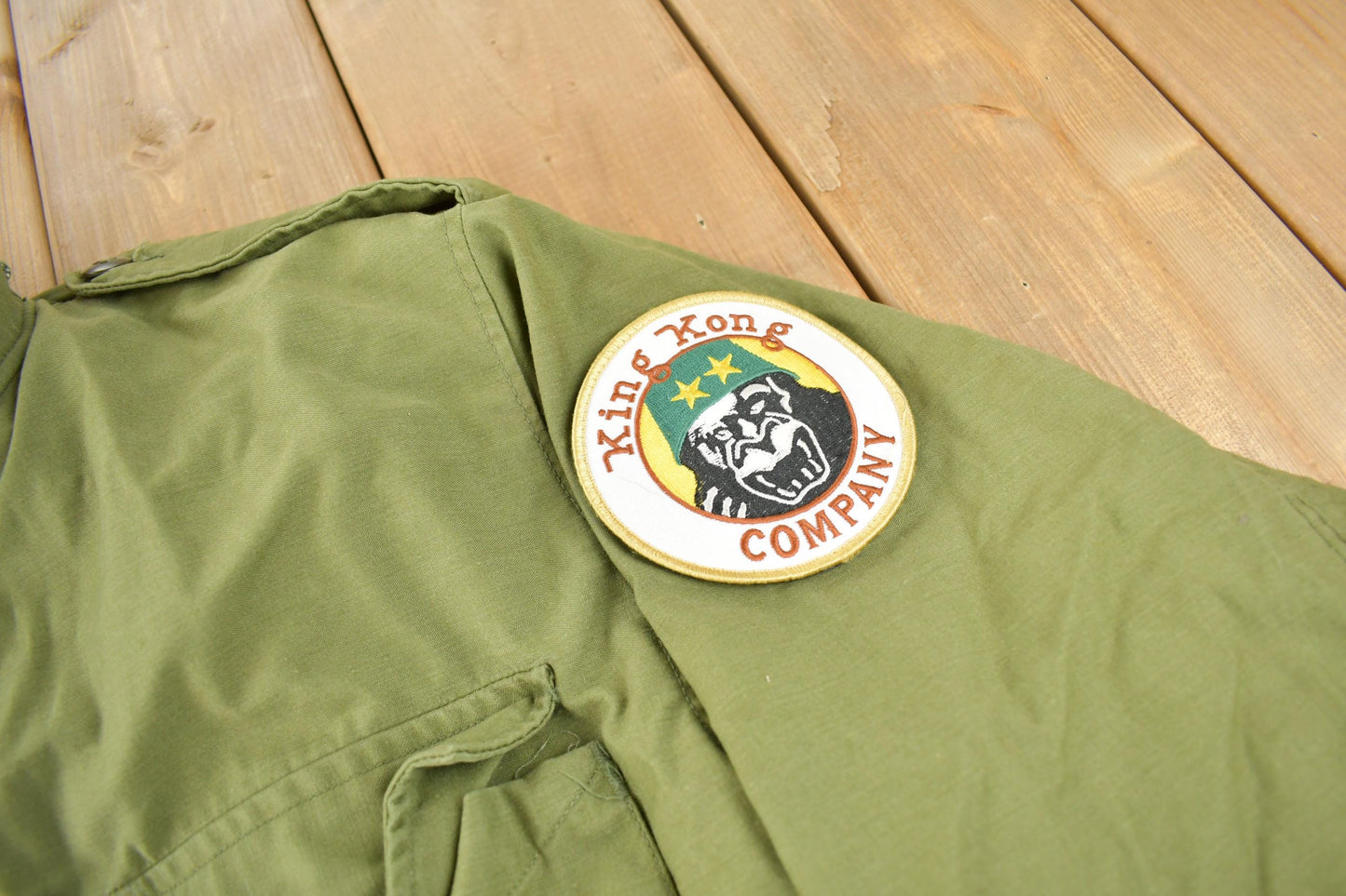 Vintage 1970 OG-107 Military Mans Field Coat With Hood from propervintagecanada