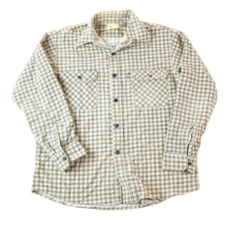 Vintage 1970's Western Style Button Up Rodeo Shirt Men's Large from propervintagecanada