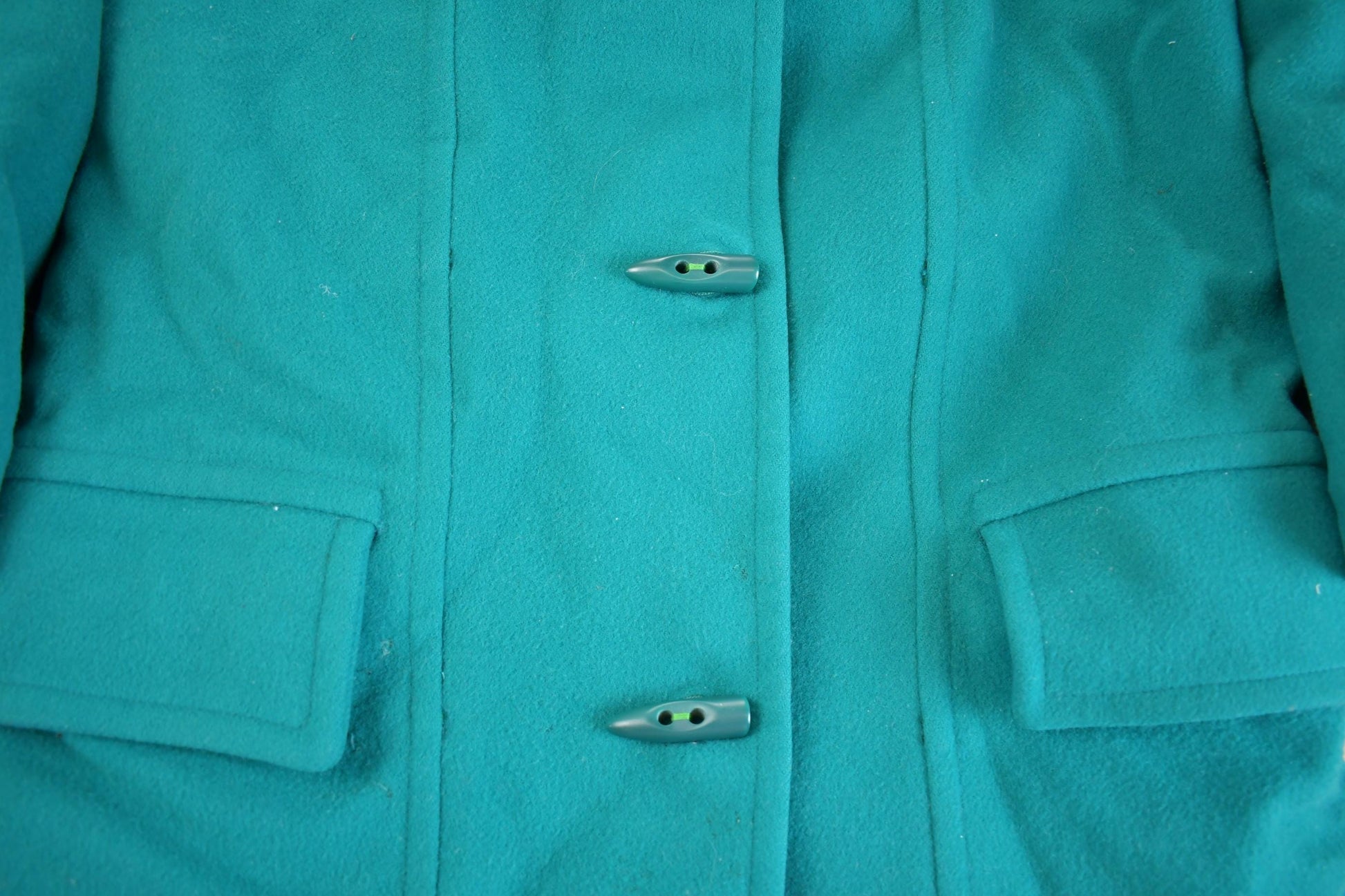 Vintage 1970s 100% Eatons Wool Button Up Jacket Men's Large from propervintagecanada