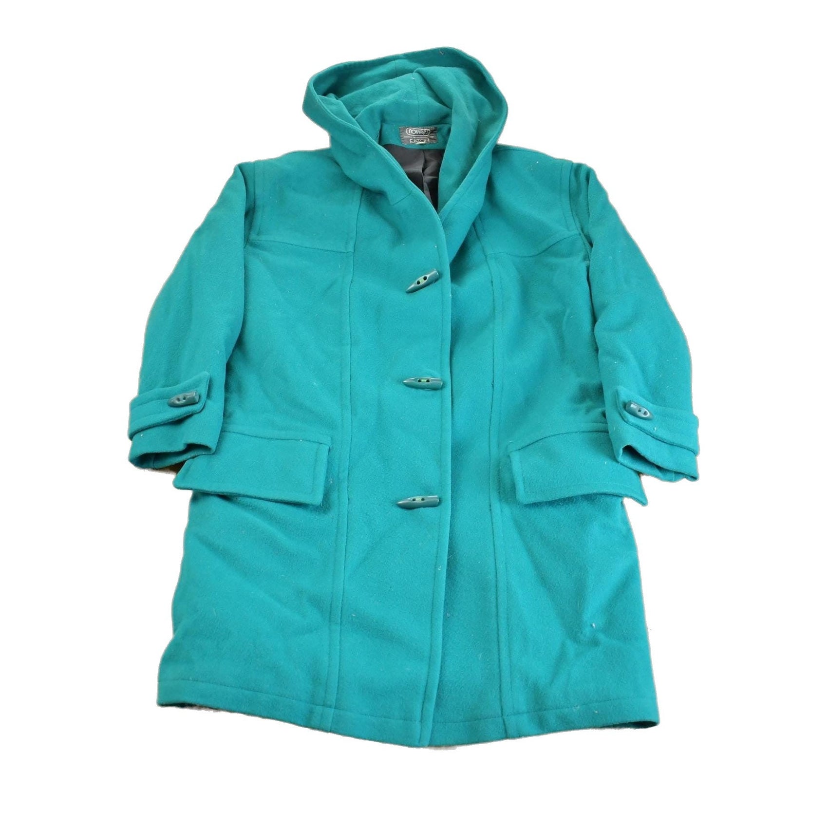 Vintage 1970s 100% Eatons Wool Button Up Jacket Men's Large from propervintagecanada