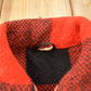 Vintage 1970s 100% Wool Buffalo Plaid Zip Up Jacket from propervintagecanada