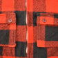 Vintage 1970s 100% Wool Buffalo Plaid Zip Up Jacket from propervintagecanada