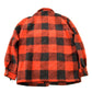 Vintage 1970s 100% Wool Buffalo Plaid Zip Up Jacket from propervintagecanada
