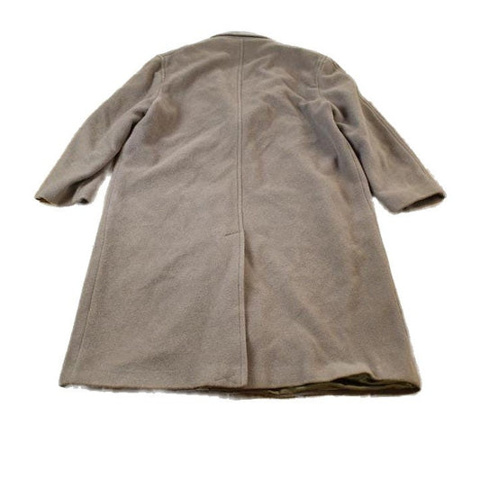 Vintage 1970s 100% Wool Button Up Over Coat Made In USAMen's Large from propervintagecanada