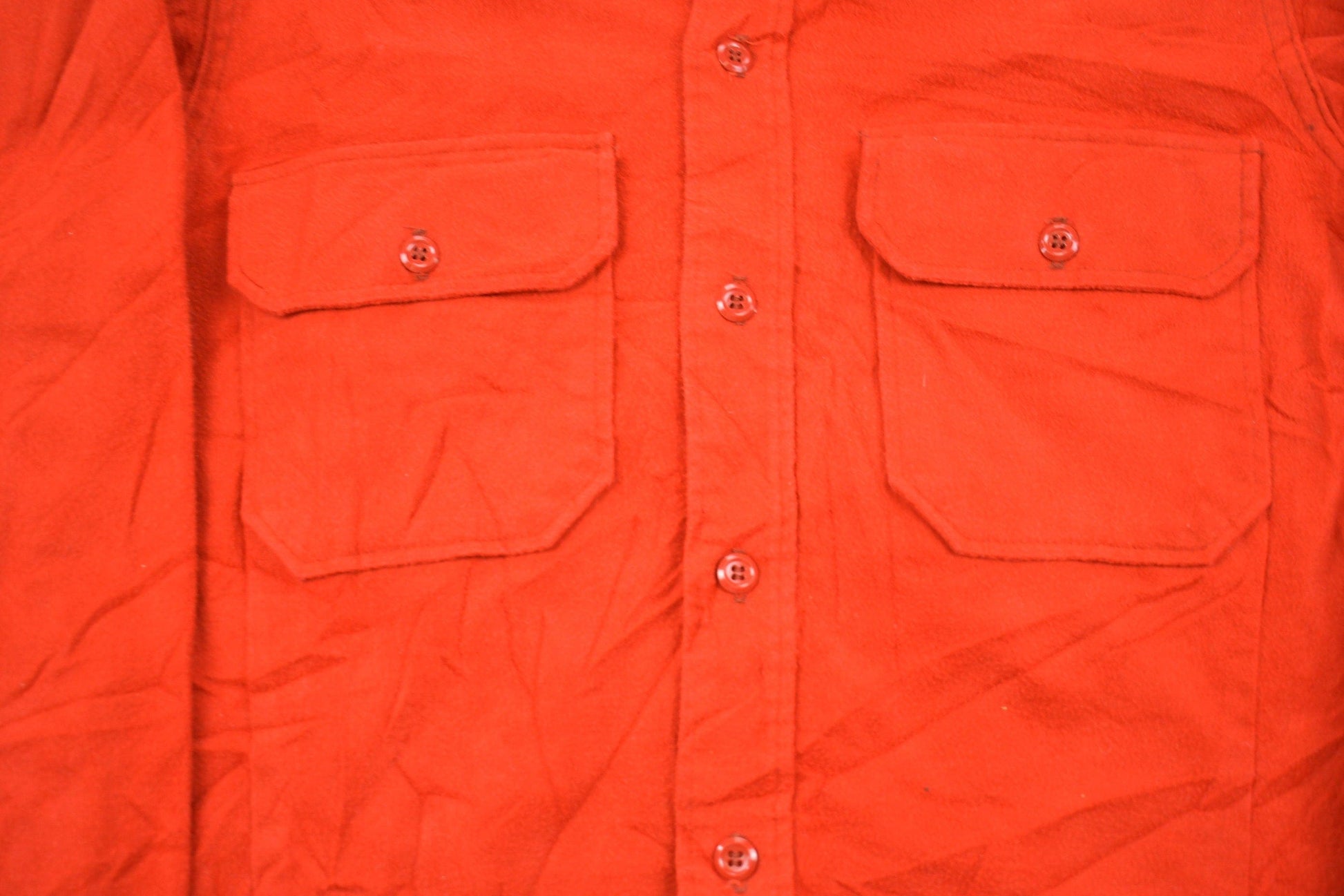 Vintage 1970s 100% Wool Shirt Men's Medium from propervintagecanada