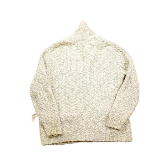 Vintage 1970s 100% Wool Tundra Knit Shawl Collar Cardigan Sweater Men's Large from propervintagecanada