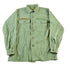 Vintage 1970s 1980s Army OG-107 Military Sateen Shirt Men&