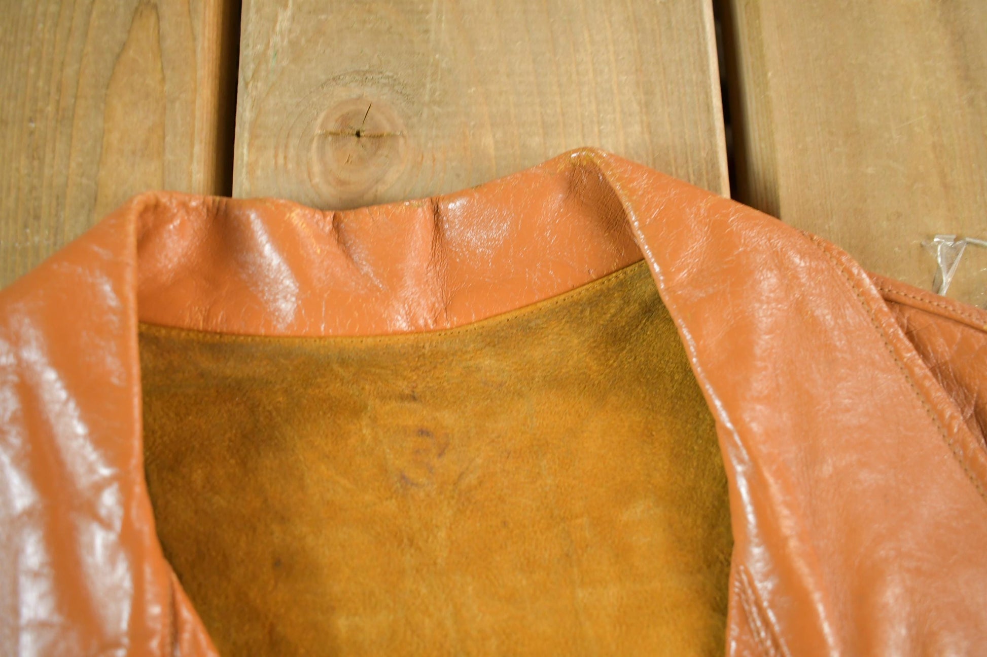 Vintage 1970s 1980s Leather Western Fringe Jacket Womens XS from propervintagecanada