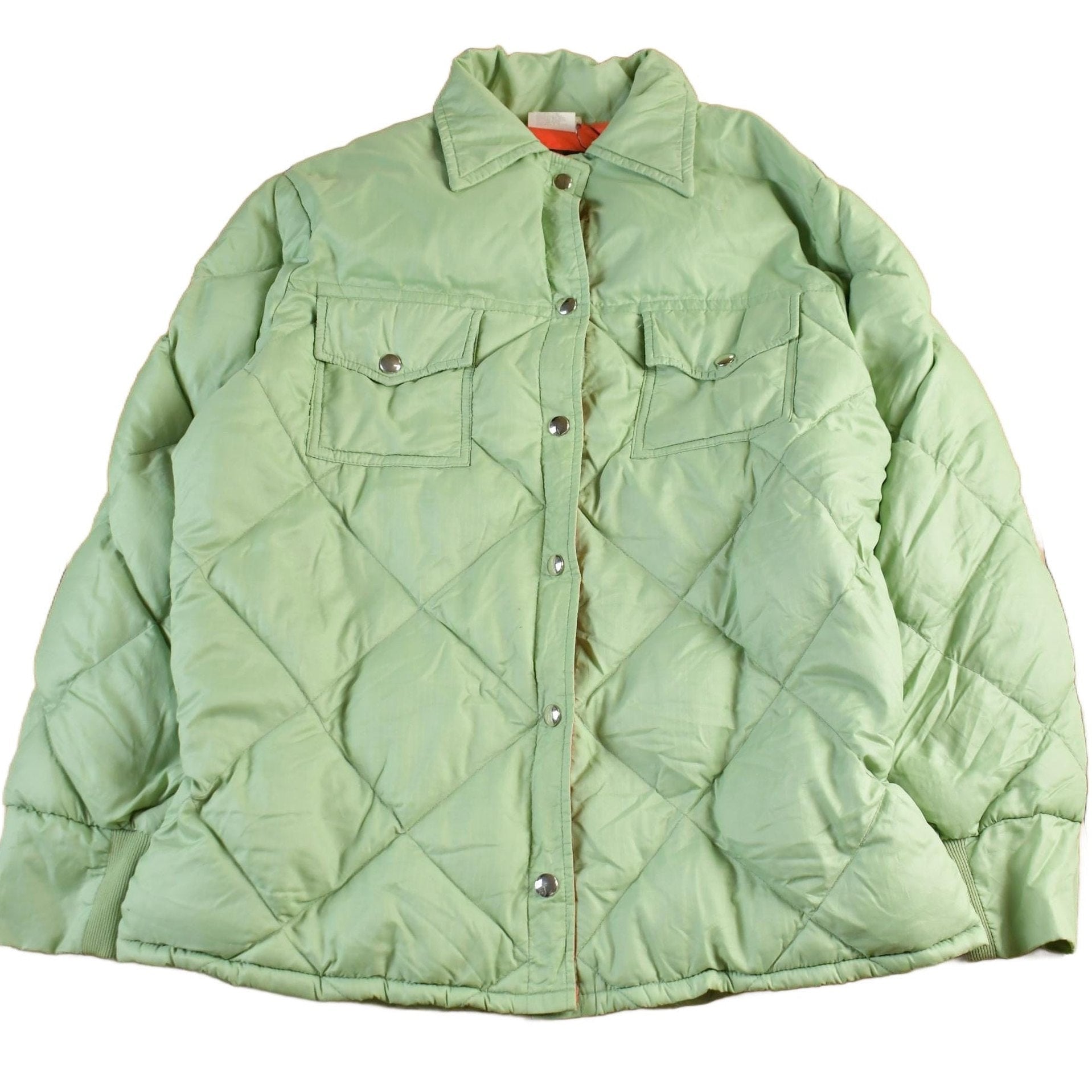 Vintage 1970s 1980s Quilted Jacket Men's Medium from propervintagecanada