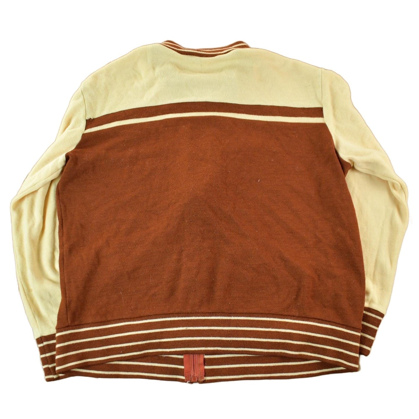 Vintage 1970s 1980s Windbreaker Velour Jacket Zip Up Sweatshirt Men's Small from propervintagecanada