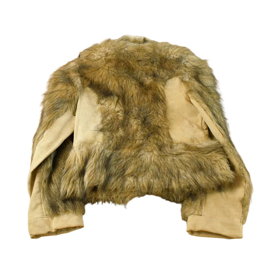 Vintage 1970s 77 Originals Wool Shaggy Fur Jacket Coat Women's S from propervintagecanada