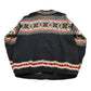Vintage 1970s A.S Evebofos Nordic Wool Knit Clasped Cardigan Sweater Men's XL from propervintagecanada