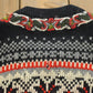 Vintage 1970s A.S Evebofos Nordic Wool Knit Clasped Cardigan Sweater Men's XL from propervintagecanada