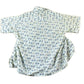 Vintage 1970s Abstract Dots Button Up Shirt Men's Large from propervintagecanada