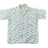 Vintage 1970s Abstract Dots Button Up Shirt Men&