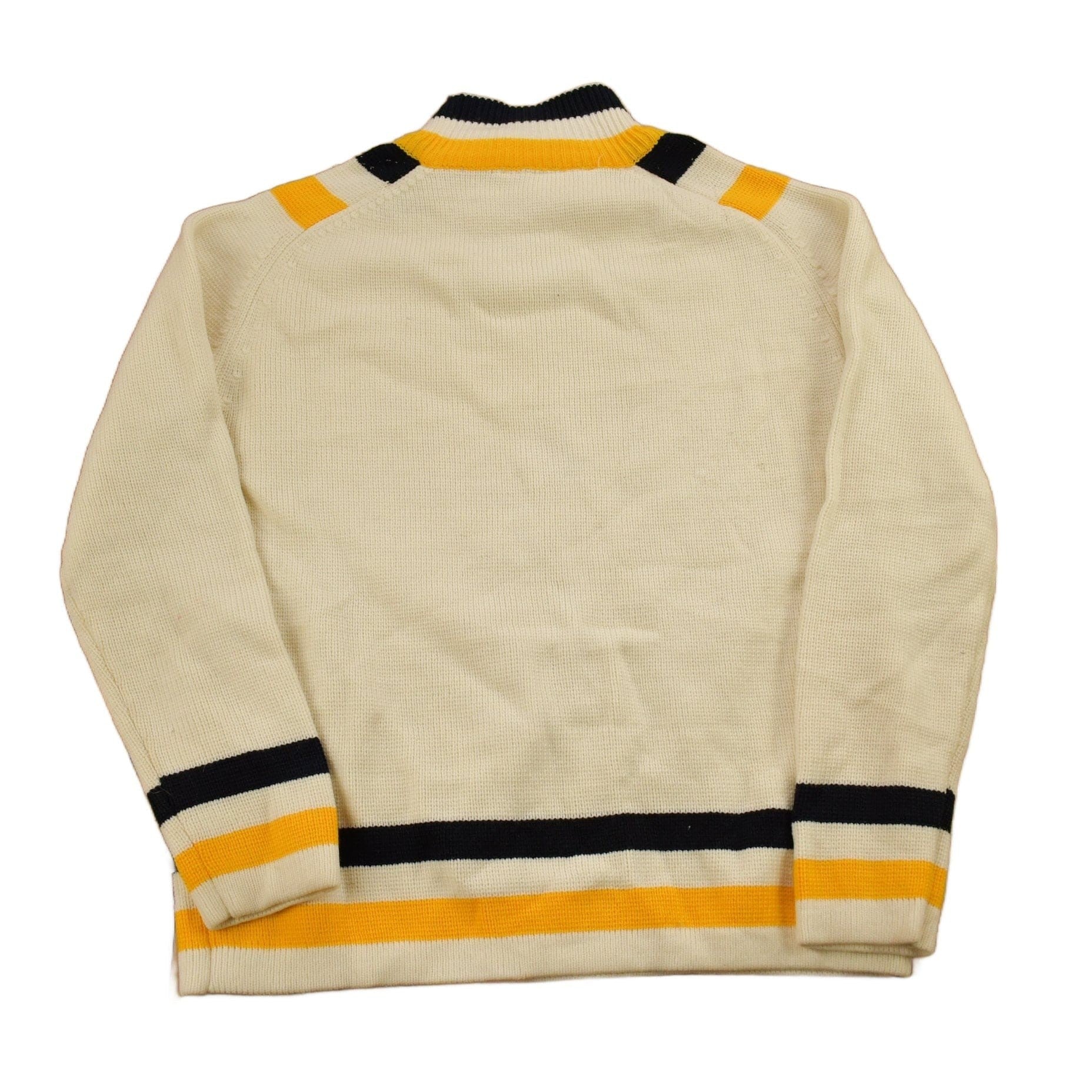 Vintage 1970s Acrylic Knitted Mockneck Sweater Men's Small from propervintagecanada