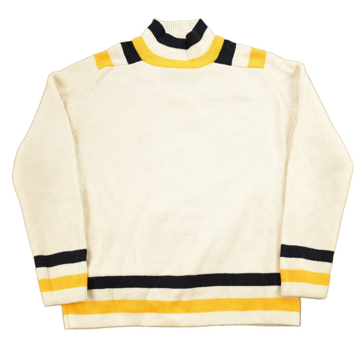Vintage 1970s Acrylic Knitted Mockneck Sweater Men's Small from propervintagecanada