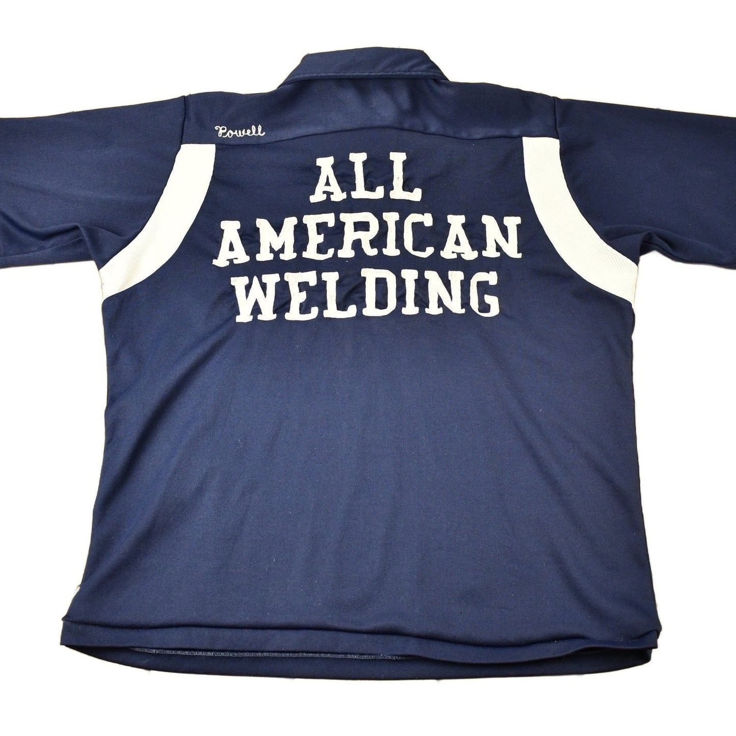 Vintage 1970s All American Welding Chain Stitched Shirt Men's XL from propervintagecanada