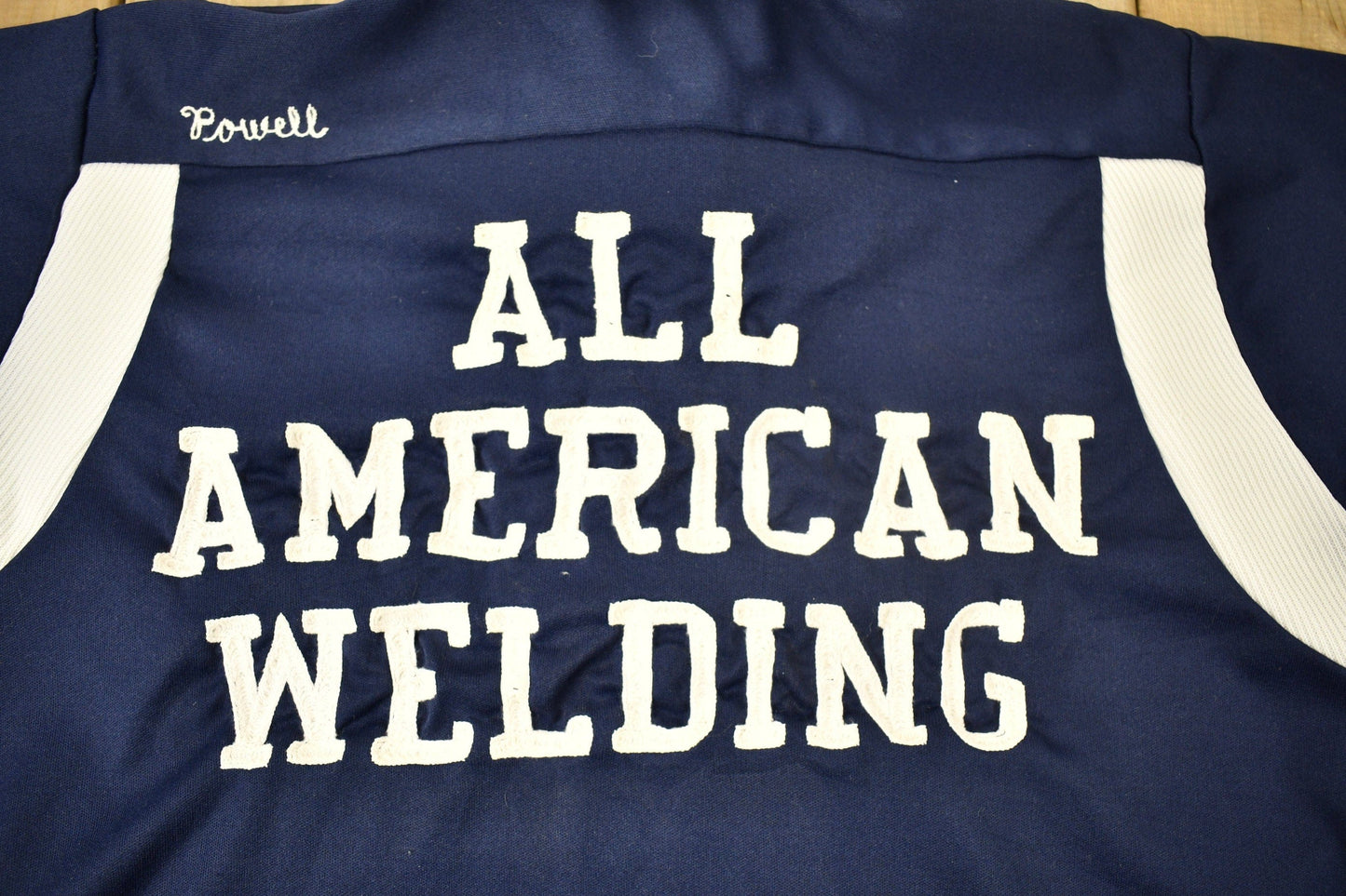 Vintage 1970s All American Welding Chain Stitched Shirt Men's XL from propervintagecanada