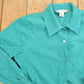 Vintage 1970s Allison Daley Blank Button Up Shirt Men's Medium from propervintagecanada