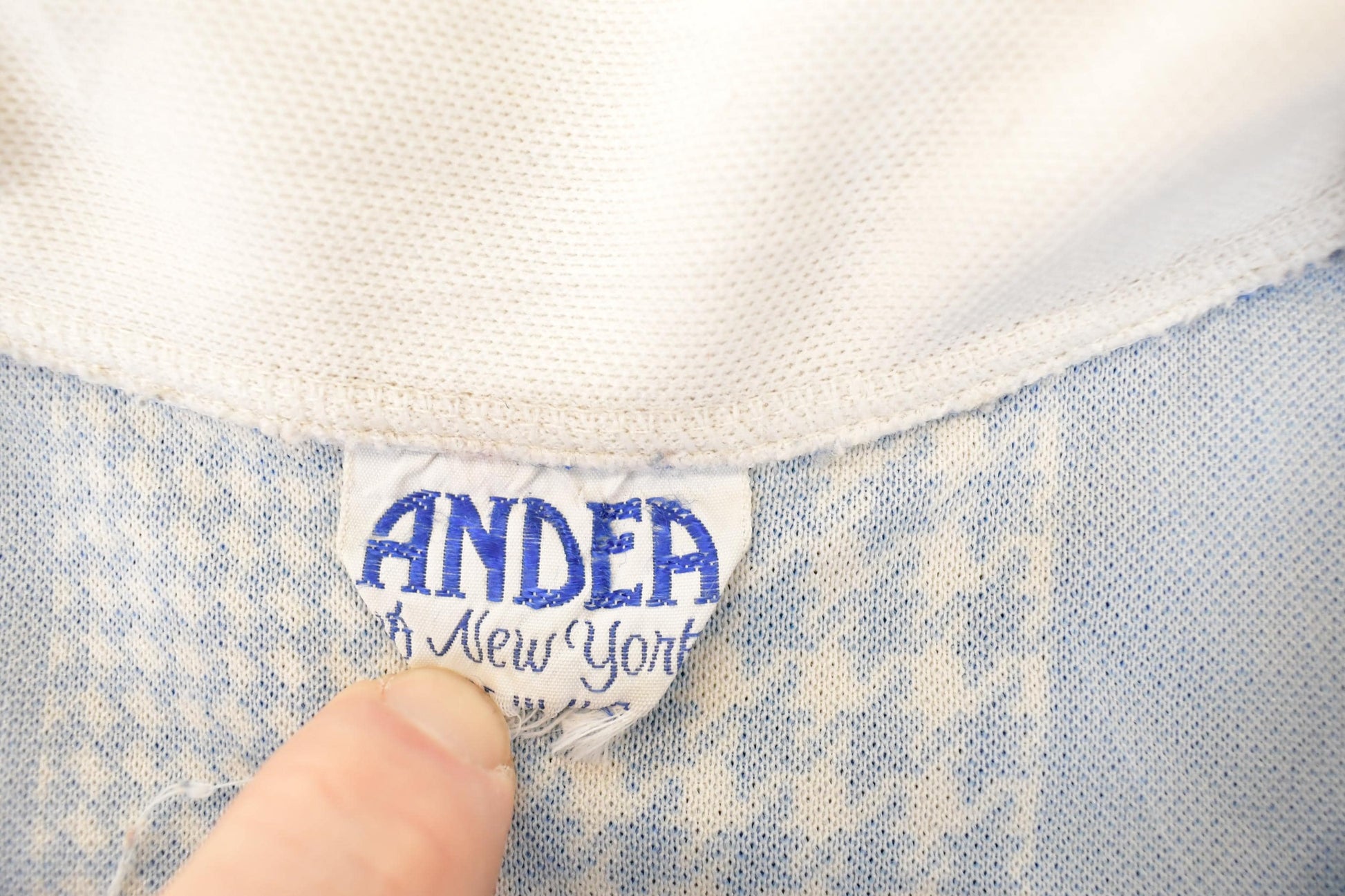 Vintage 1970s Andea New York Abstract Button Up Shirt Women's XL / Funky Crazy Pattern / Preppy Style / Boxy Fit from propervintagecanada